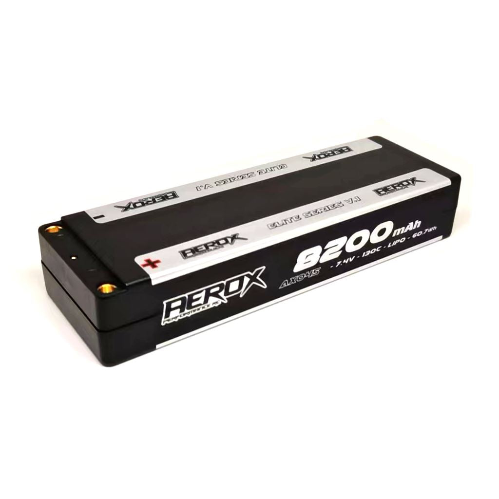 AEROX ELITE LiPo 8200mAh Stick 7.4v 130C 25mm