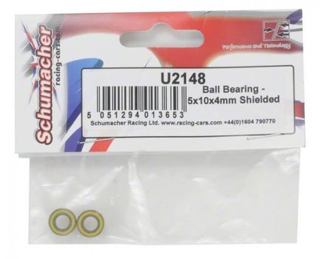 Schumacher Ball Bearing - 5 X 10 X 4 Rubber Shielded (pr)