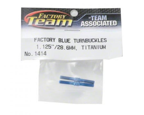 Team Associated Factory Blue 1.125 Turnbuckles