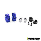 Vanquish S8E Machined Aluminum Shock Cap Blue