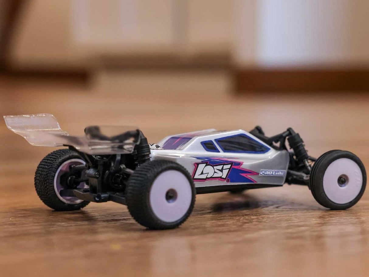 Losi 1/24 Micro-B 2Wd Buggy Rtr Silver