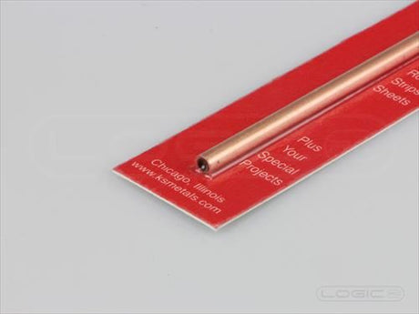 KS 12" Copper Tube 5/32" (Pk1) .014 Wall