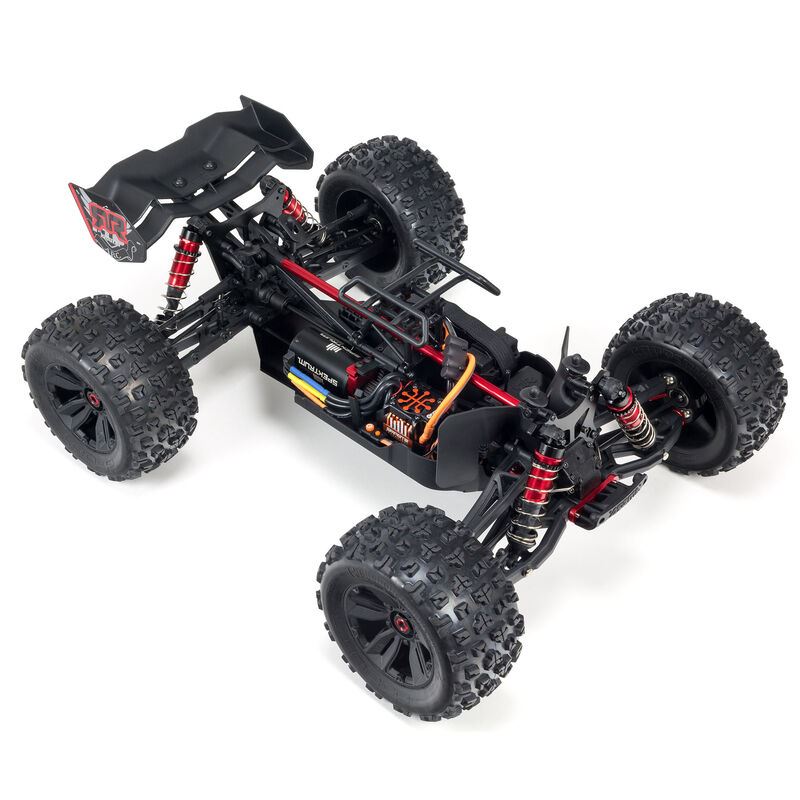 Arrma Kraton V5 6S 4Wd Blx 1/8 Red Monster Truck With Spektrum Firma - Ara8608V5T1