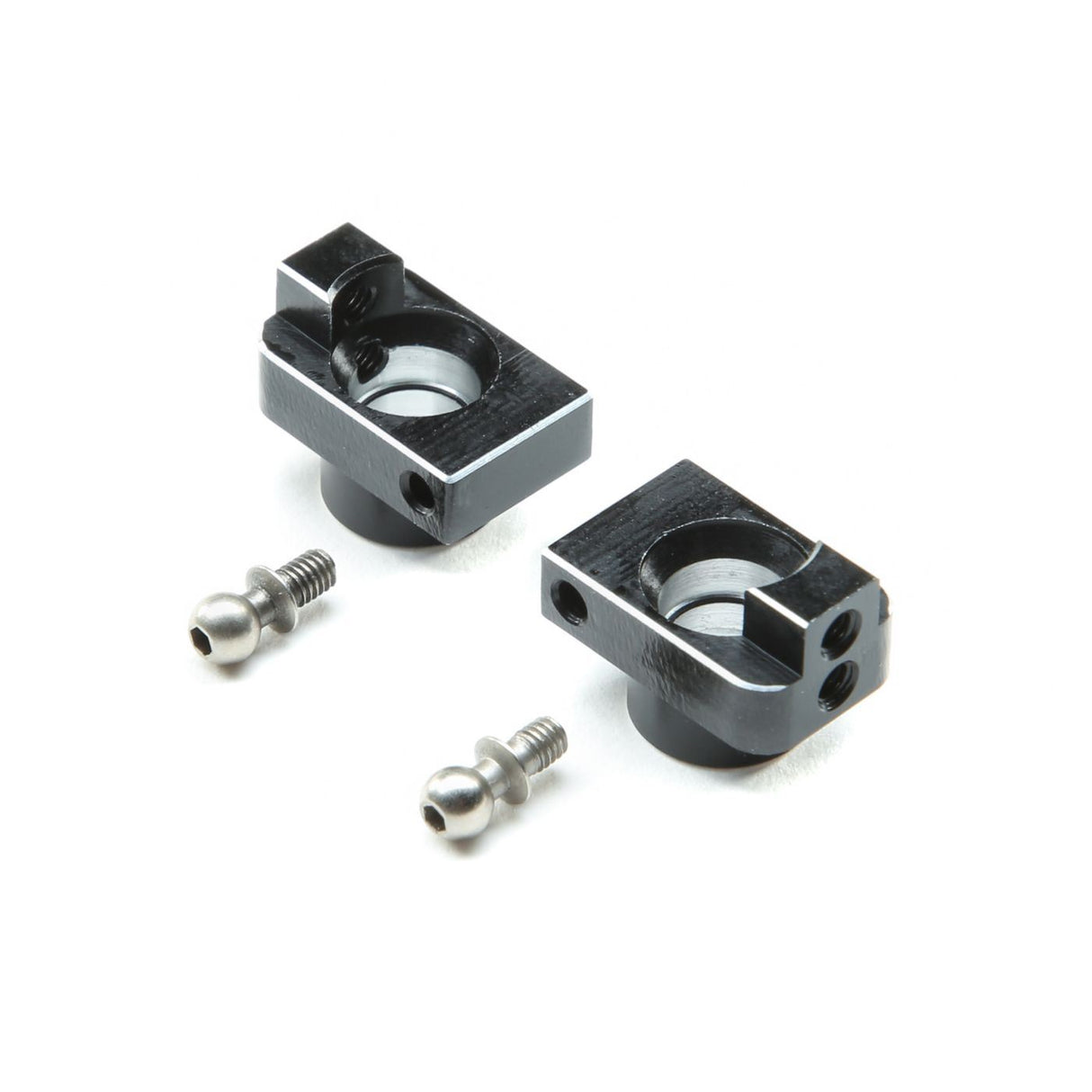 Losi Hub Set, Rear, Aluminum: Mini-T 2.0