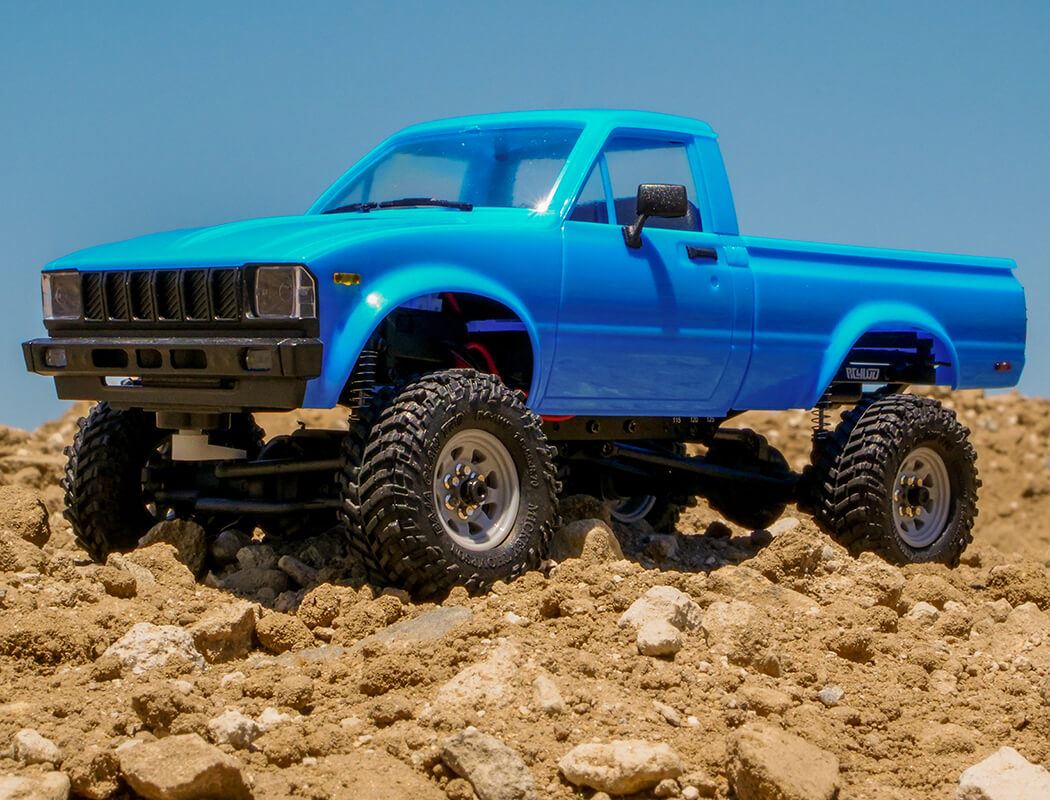 RC4WD 1/24 TRAIL FINDER 2 RTR W/ MOJAVE II HARD BODY SET (BLUE)