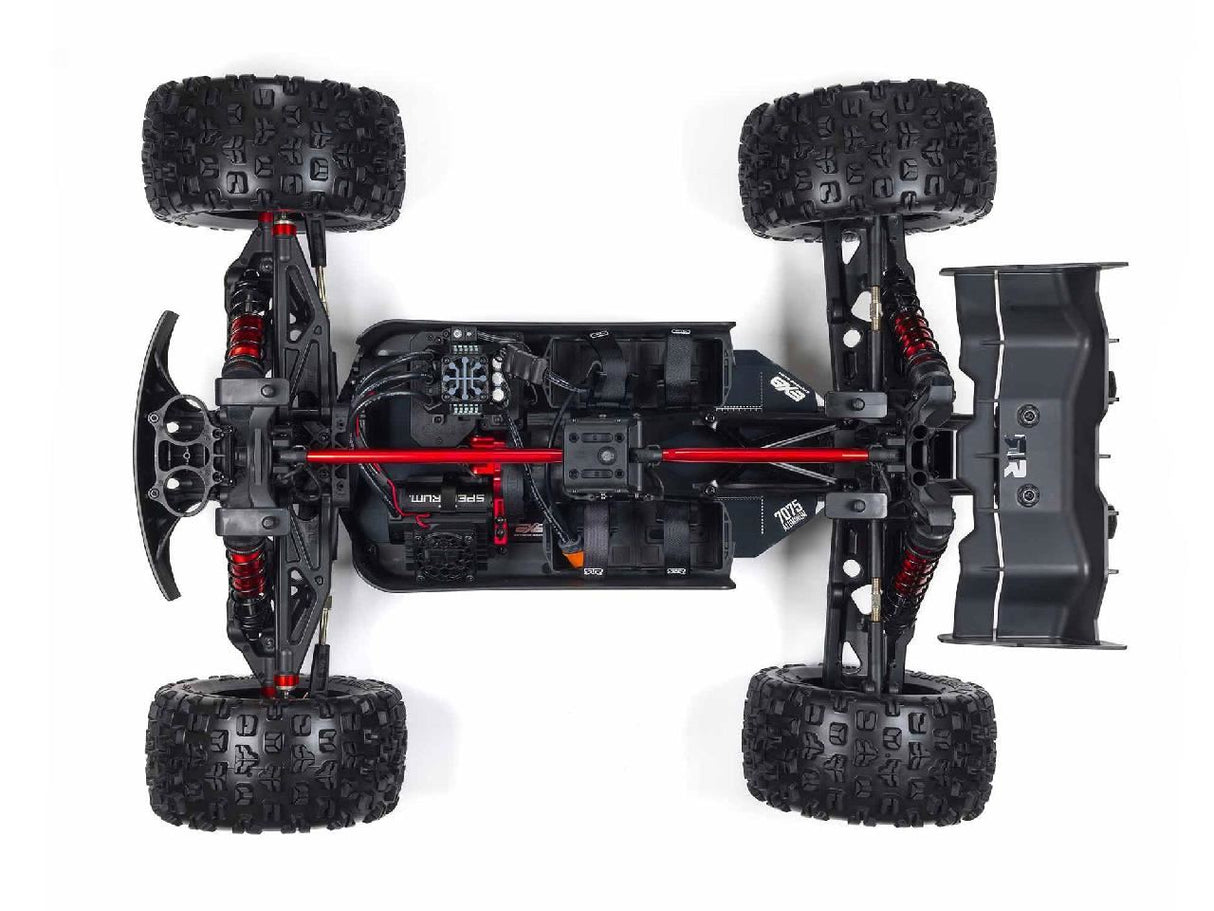 Arrma 1/5 Kraton 4X4 8S Blx Exb Brushless Monster Truck Rtr, Black