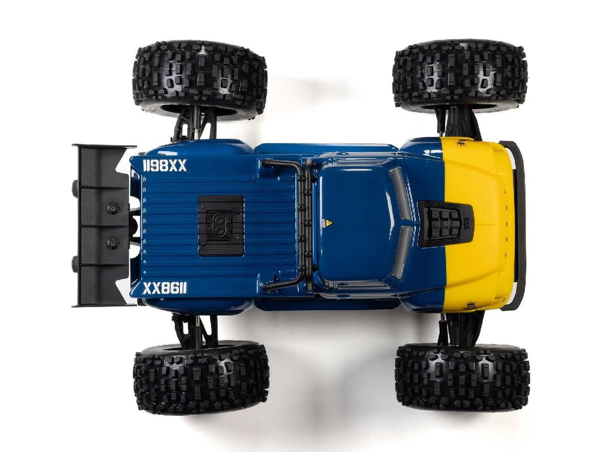 Arrma 1/8 Notorious 6S V6 4X4 Blx Stunt Truck Rtr Blue