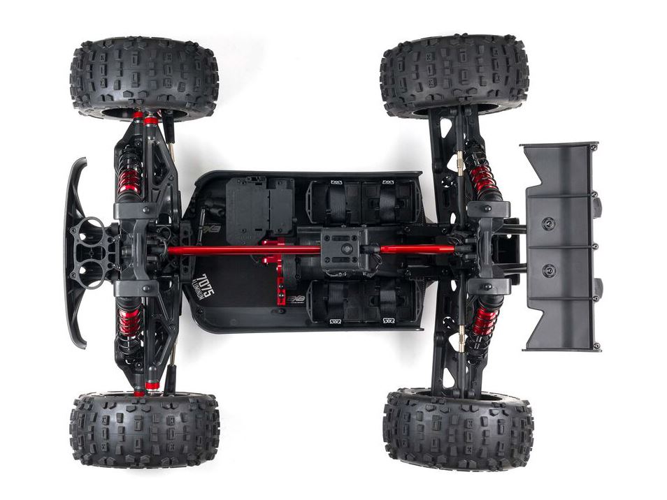 Arrma Outcast 4X4 1/5 EXtreme Bash Roller Stunt Truck, Black