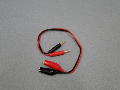 LOGIC Charge Lead : 4mm~Mini Croc Clips