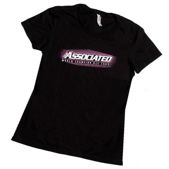 ASSOCIATED LADIES AE SPEED TEE (T-SHIRT) BLACK (L) – Make It Build It