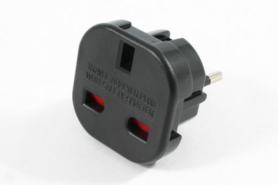 CML DISTRIBUTION PLUG ADAPTOR - UK TO EU CONVERTER