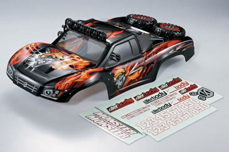 Killer Body Sc Truck 1/10 Finished Body Mars Graphics -