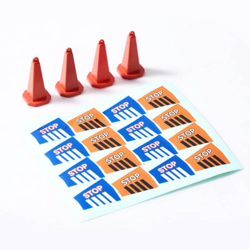 FMS 1 18 TRAFFIC CONE RED (4PCS)