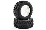 FTX COMET DESERT BUGGY/SC REAR MOUNTED TYRE & WHEEL WHITE