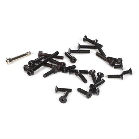 Losi 5mm FH & Cap Screw Asst. (24):5IVE-T, MINI WRC (LosiB6480)