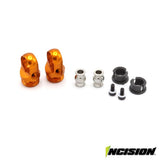 Vanquish S8E Machined Aluminum Shock Cap Orange