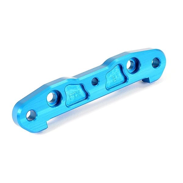 FTX DR8 REAR ALUMINUM LOWER CNC SUSPENSION MOUNT - BLUE