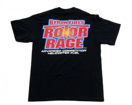 BYRON ROTOR RAGE T-SHIRT BLACK MED