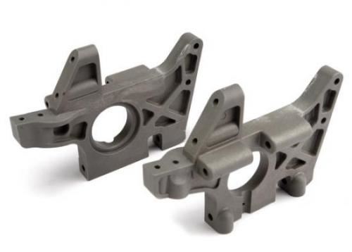 TRAXXAS Bulkheads (l & r) (front) (grey)