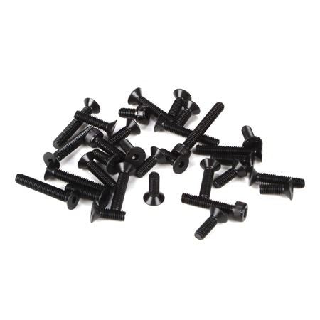 Losi 4mm FH & Cap Screw Asst. (32): 5IVE-T, MINI WRC (LosiB6465)