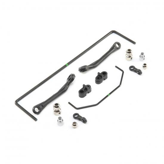 Losi Front & Rear Sway Bar Set: Super Baja Rey (Losi254043)